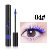5D Spalvingas Volume Mascara Ilgalaikis stilius Mėlynas Purpurinis Susisukimas Prailgina Vandeniui atsparus Greitai Dry Eye Makeup Blakstienų Šilko priauginimas