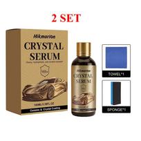 Crystal Serum Ceramic Coating For Car 100ml Kit Anti Scratch Hydrophobic Liquid Glass Polish High Gloss Paint Protection 9H 2set