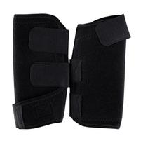 Horse Training Leg Guards with Shaped Lower Coverage, Padded Pair for Flatwork Use and Daily Stable Care Needs black