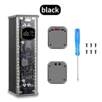 PD100W Power Bank Case Kit 8*21700 Power Bank Battery Storage Box Solder-Free Fast Charging Battery Holder LED Light USB+Type-C
