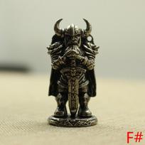 Varis japonų šogunatas, samurajus, kareivis, figūrėlės, miniatiūros, vintažiniai metaliniai kareiviai, statula, darbalaukio žaislas, papuošalas black
