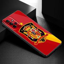 Ispanijos vėliavos telefono dėklas, skirtas Samsung Galaxy A21 A30 A50 A52 S A13 A22 A32 A33 A53 A73 5G A11 A12 A31 A51 A70 A71 A72 dangtelis Samsung A12