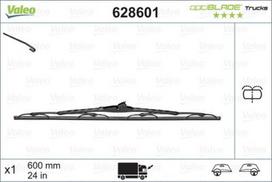 VALEO 628601 Valytuvai