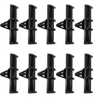 10Pcs Rocker Panel Ground Moulding Clips For Ford Expedition Explorer F150 black