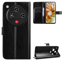 Atlenkiamas dėklas ZTE nubia Focus 2, PU oda, viso korpuso apsauga [RFID blokavimas], telefono dėklai, piniginės viršelis for ZTE nubia Focus 2 juoda