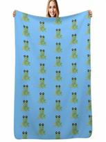 Marble Frog Throw Blanket Decorative Sofa  Soft Big Luxury Thicken Blankets  100X130CM gray