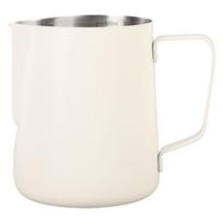 With Scale Milk Pitcher Pointed Spout Latte Art Frothing Cup  Coffee Preparation 600ml White white
