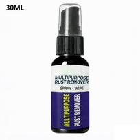 Multipurpose Rust Remover Spray – Efficient Metal & Chrome Cleaner, Auto/ Iron Art Restoration, Anti-Rust Protector 30ml black