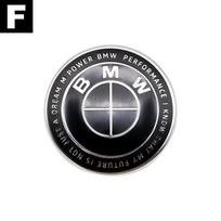 For BMW M 1PC 3d ABS 74mm 82mm Car Rear Boot Badges Front Hood Emblem Logo for BMW F10 E64 E63 E60 E52 E83 E46 E39 E92 E90 E93 M2 M3 M4 M5 vby40 82mm 1pc