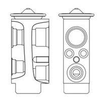 MAHLE AVE 6 000S Išsiplėtimo vožtuvas, oro kondicionavimas