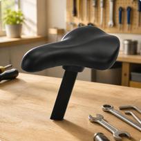 Integruota dviračio sėdynė Lengva dviračio balnelis su stulpu Ilgalaikis 20-24 Inch black