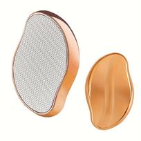 1 PC Crystal Hair Removal Tool for Men and Women - Painless Exfoliating Device, Reusable mėlyna