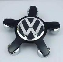4 vnt. Volkswagen VW ratlankių dangteliai su penkių nagų logotipu 135 mm 4F0601165N/8R0601165 tinka Passat B5/B6/B7/POLO/Golf MK5 4PCS