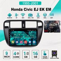 2Din Android Car-Play Car Radio,Honda Civic EJ EK EM 1995-2001,Multimedia Player Head Unit Stereo GPS Navigation BT WIFI,1+16GB 1+16GB,RHD juoda