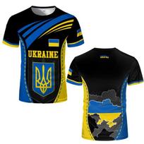 Nauja Ukrainos nacionalinės vėliavos grafikos marškinėlių vasaros lauko sportui kvėpuojanti t-shirt vyrams ir moterims atsitiktiniai gatvės drabužiai XXL blue