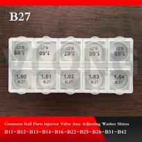 For  High Accuracy Adjusting Shims B27 Common Rail Injector Nozzle Valve Gasket Diesel Injector Washer