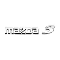 1 vnt. Automobilio 3D ABS chromuotas emblema bagažinės raidės logotipas ženklelis lipdukas decal priedai mazda 3 5 6 Atenza Axela CX-4 CX-5 323 M3