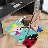 Ben and Holly's Little Kingdom Printed Absorbent Washable Carpet, Non-Slip Bathroom Mats, Kitchen Rugs, Yoga Mat,Living Room Entrance, Camping Picnic 50cmx80cm