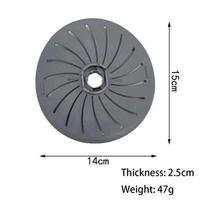 Thermomix BIMBY TM5 TM6 TM31 Blade Cover Cover Protector Compatible with Vorwerk Rotary Food Processor Bezel Kitchen Tool 1 pilka spalva