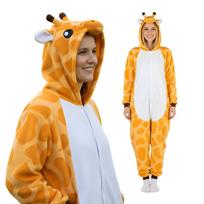 Onesie Kigurumi Pajamas Costume Giraffe : 175-185Cm beige