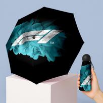 Formulė 1 (55) Lauko skėtis, puikiai tinkantis paplūdimio kelionėms, kelionėms į nuotykius ir visų sezonų lauko veiklai Five-fold umbrella blue