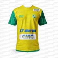 PlusLiga Aluron CMC Warta Zawiercie Home Volleyball Jersey Sports  T-Shirt Clothing Tees FamilyMatching 6XL yellow