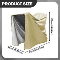 Treadmill Cover Multifunctional Heavy Duty Home Fitness Equipment Protection beige