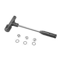 Universal Kinetic Bullet Puller Hammer Set .17 to .50 Caliber with 3 Collets for Safe Ammunition Removal Hunting Tool juoda