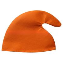 Long Pointed Gnome Hats Soft Pixie Headwear Fashion Xmas Elf Hat  Props oranžinė
