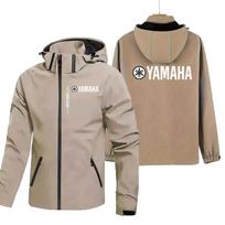 2026 Yamaha NAUJAS Motokroso Motociklo Vandeniui Atsparus Striukė Vyriška Ir Moteriška Yamaha Logotipas Lauko Sportui Su Gobtuvu Užtrauktuku Striukės Paltai L