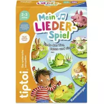 Ravensburger tiptoi Mein Lieder-Spiel Interaktyvi dainų knyga (vokiečių k.)