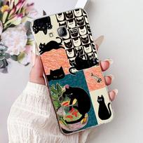 For Samsung Galaxy J5 2015 2016 Case SM-J500F SM-J510F Silicone Cover Cute Cat Cartoom Soft Funda For Samsung J7 2016 J710F Capa Samsung J5 2016 J510 brown