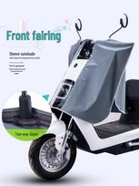 Waterproof Rain Cover for Electric Scooter/Bicycle Handlebar Display Screen Neutral Gray gray