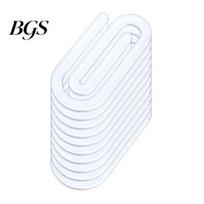 Bulk Paper Clips 10 Pcs Sublimation Blank Acrylic Jumbo Paperclip for Decorative Heat Transfer DIY Paperclips Bookmark Home School Office Supplies L
