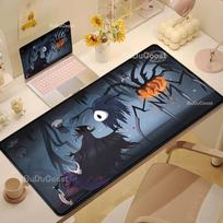 New Hollow Knight Silksong Desk Mat Rubber Large PC Mousepad Laptop Gaming Mouse Pad Accessories Keyboard Mat Computer Mousepads 30cmx60cm(11.8x23.6inch)