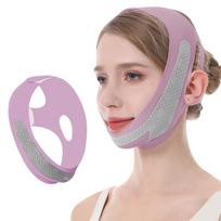 Graphene V-Face Facial Lifting Band - Multiple Colors for a Slimmer Look beige