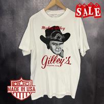 Mickey Gilley Gilley's Club Texas Singer White Unisex T-Shirt All Size CC8993 XXL black