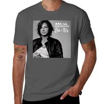 Gianna Nannini Io E Te Albumas 2011 Marškinėliai Būtinas Marškinėlis Vasariniai Viršutiniai Drabužiai Unisex Vintažiniai Marškinėliai 4XL gray