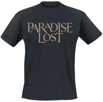 Paradise Lost Gotikinis Logotipas Marškinėliai, Doom Metal Marškinėliai su Keltišku Simboliu & Dygliu Spaudiniu, Grupės Gerbėjo Prekės M gray