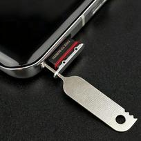 100Pcs Metal Eject Sim Card Tray Open Pin Needle Key Tools for Express Delivery Universal Phone for iPhone All Mobile Phone 100Pcs black