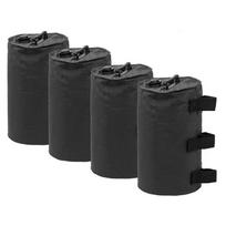 4Pcs 20L Canopy Weights Tent Weight Water Bag Heavy Duty Tent Water Weights Canopy Legs Weights Sandbags Enduring gray