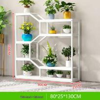 Sustiprintas lauko pastatomas gėlių vazono stovas svetainei, balkonui ir biurui 100CM Width