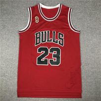 Chicago Bulls 1996-97 čempionato edition Michael Jordan 23 Raudoni krepšinio marškinėliai Vyrams Moterims Kvėpuojantys modaliniai sportiniai marškinėliai Small gray