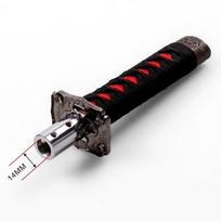 Shifter Sword Shift Knob Samurai Katana Metal With 12mm Hole Blackred juoda