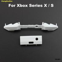 1Set For XBox Series X S Controller RB LB Bumper Trigger Button Mod Kit Middle Bar Holder Replacement Series X/S Repair Parts 5 White RB LB Bar x1 black