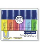 Teksto spalviklių rinkinys STAEDTLER Textsurfer Classic, 6 spalvos