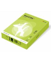Spalvotas popierius MAESTRO COLOR, 160g/m2, A4, 250 lapų, gelsvai žalia (Lime Green)