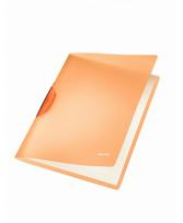 Aplankas su spaustuku LEITZ, A4, oranžininis