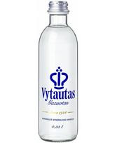 Natūralus mineralinis vanduo VYTAUTAS, 330 ml, stikle, gazuotas