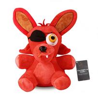 Latest 18 CM Five Nights at Freddy's FNAF Plush Toy Stuffed Bear Rabbit Activity Playthings Children Birth Date Xmas Present red